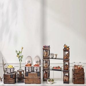 Fusion Buffet System - Ash Grey Teak