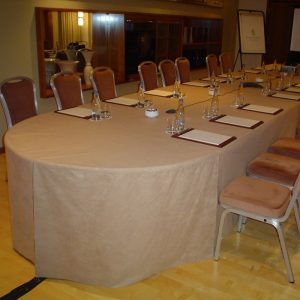 Bespoke Shaped Conference Cloths